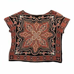 Raefella Studio Flowing Angle Cut Blouse